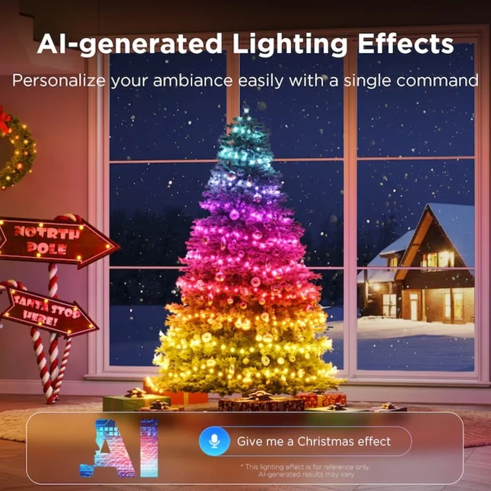 Govee‎ Christmas Tree String Lights 2S - 99ft 300 LEDs Smart Indoor Timer - NEW
